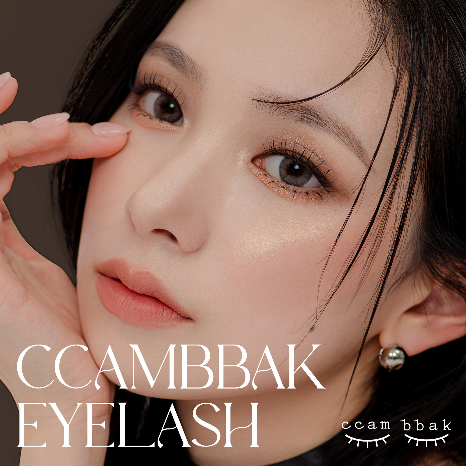 CCAMBBAK Original Light Eyelashes (10mm Light (Black), 1Point)